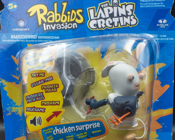 2014 McFarlane Rabbids Invasion Chicken Surprise - Action Figure