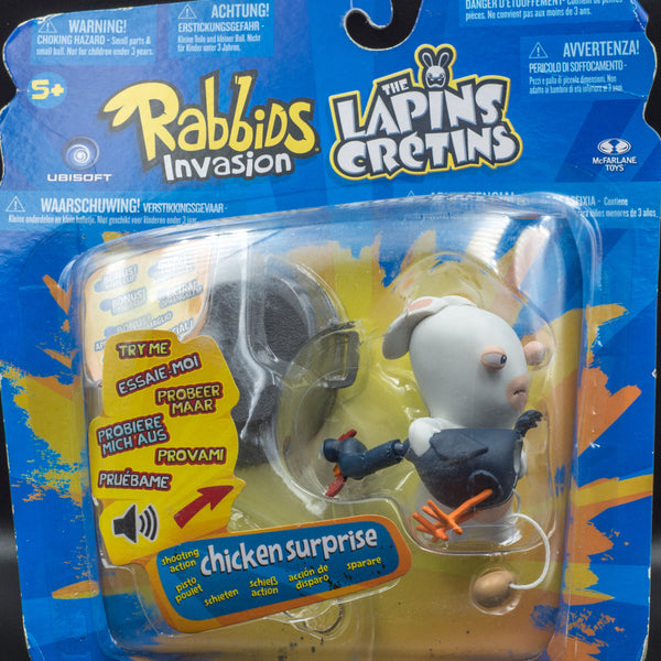 2014 McFarlane Rabbids Invasion Chicken Surprise - Action Figure