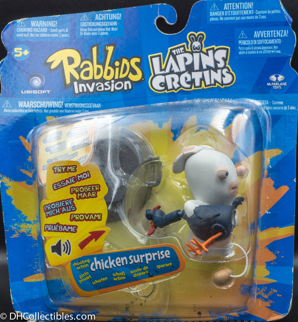 2014 McFarlane Rabbids Invasion Chicken Surprise - Action Figure