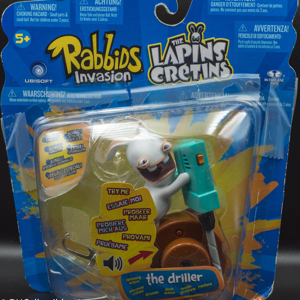 2014 McFarlane Rabbids Invasion The Driller - Action Figure