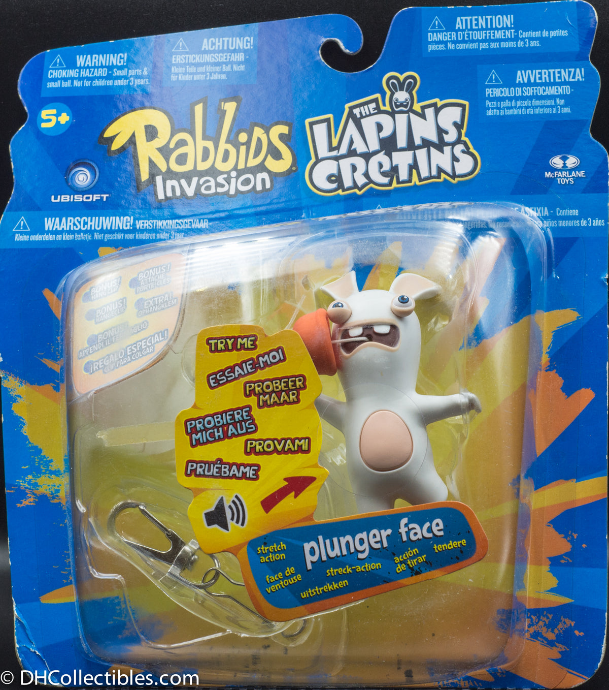 2014 McFarlane Rabbids Invasion Plunger Face - Action Figure