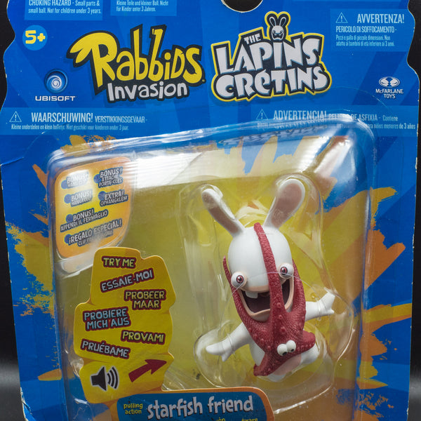 2014 McFarlane Rabbids Invasion Starfish Friend - Action Figure