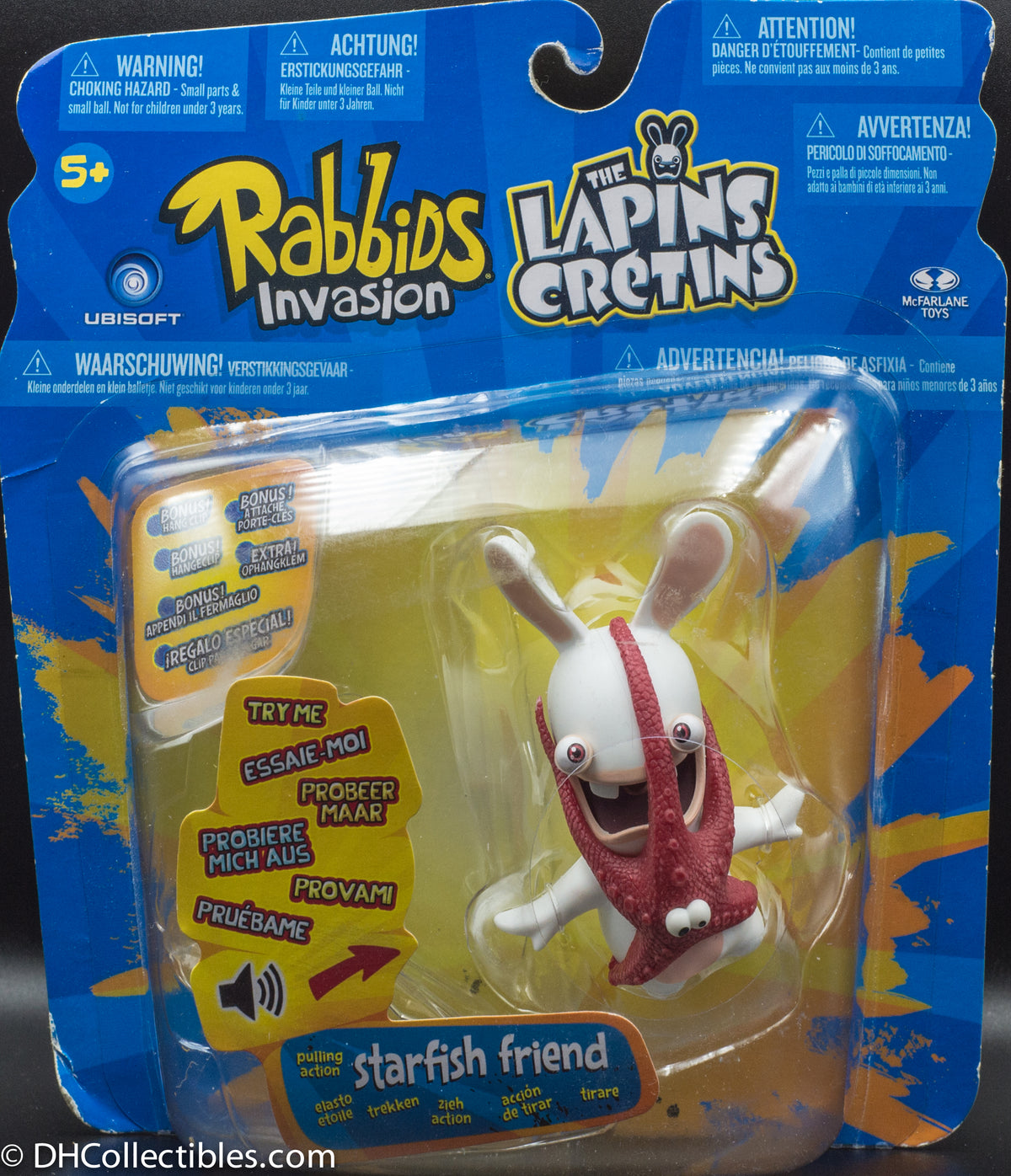 2014 McFarlane Rabbids Invasion Starfish Friend - Action Figure