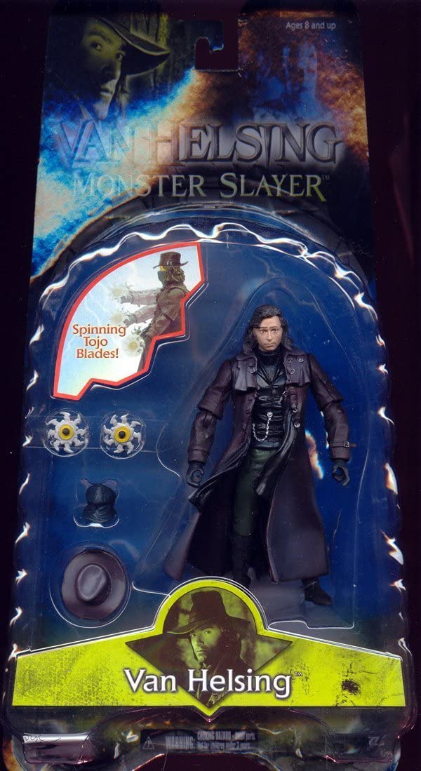 2004 Jakks Van Helsing Monster Slayer Van Helsing With Tojo Blades - Action Figure
