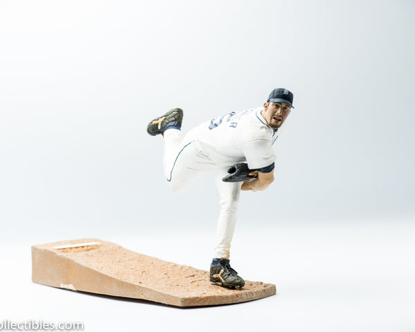 2007 McFarlane MLB Series 18 Justin Verlander Detroit Tigers White - Loose