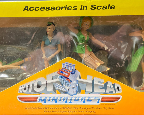 Motorhead Miniatures Vintage Vixens #860 Action Figure Set DH Collectibles