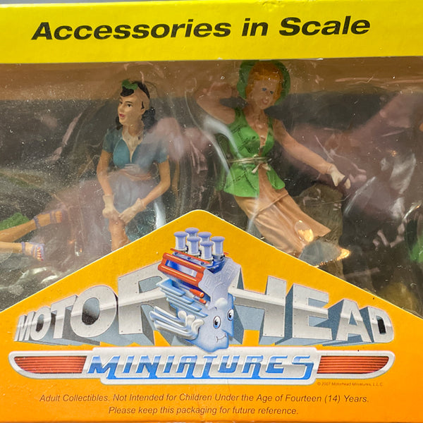 Motorhead Miniatures Vintage Vixens #860 Action Figure Set DH Collectibles