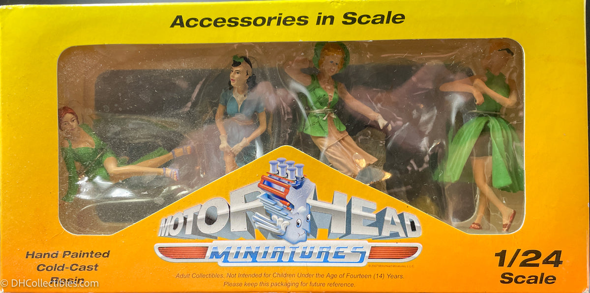Motorhead Miniatures Vintage Vixens #860 Action Figure Set DH Collectibles