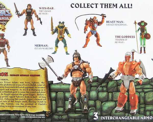 2012 Masters of the Universe Classics Club Eternia Vykron Exclusive Action Figure