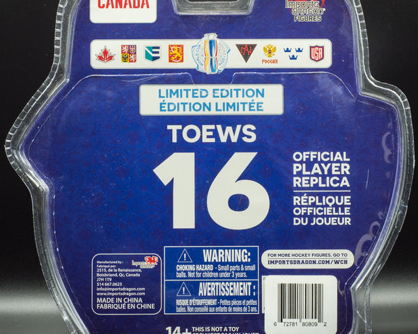 2016 Imports Dragon  World Cup of Hockey Action Figure Jonathan Toews Limited Edition