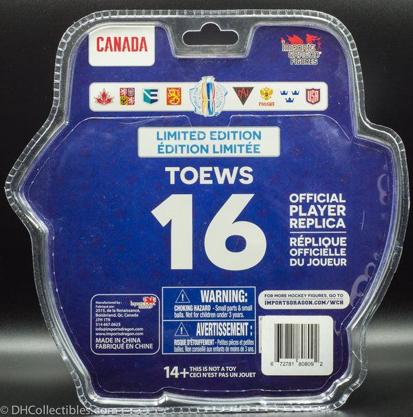 2016 Imports Dragon  World Cup of Hockey Action Figure Jonathan Toews Limited Edition