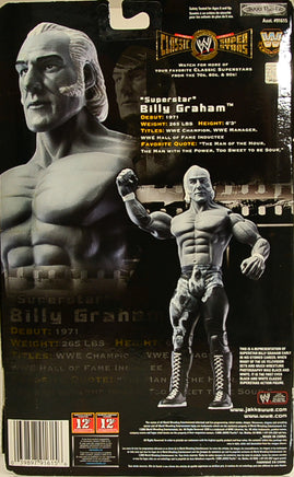 2005 Jakks Pacific Wwe Classic Superstars Billy Graham Black And White Version Limited Edition