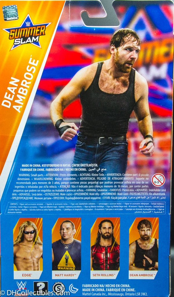 2018 Mattel WWE Elite Collection Summer Slam Dean Ambrose Action Figure