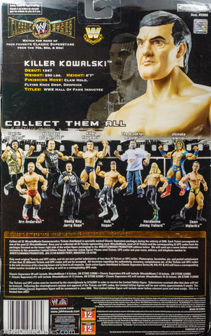 2006 WWE Classic Super Stars Killer Kowalski  - Action Figure