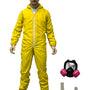 2013 Mezco Breaking Bad 6" Walter White - Yellow Hazmat Suit