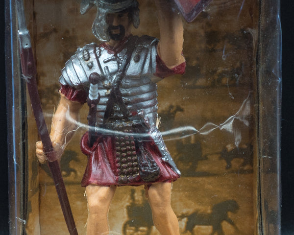 BBI Warriors Of The World Roman Guard Toy Soldier with Shield 000302-00