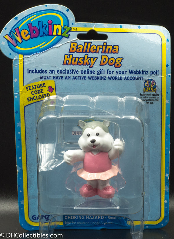 Webkinz Ballerina Husky Series 2 Figurine