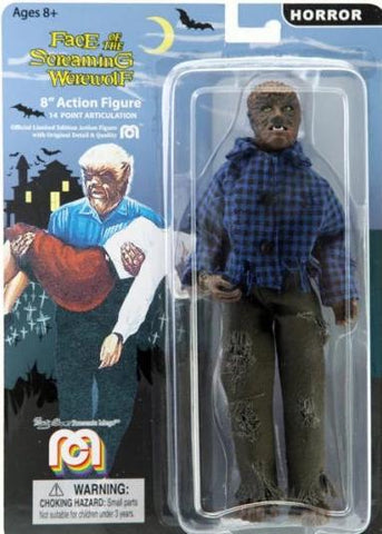 2018 Mego Horror Series Lon Chaney Werewolf 8" Retro Action Figure 
