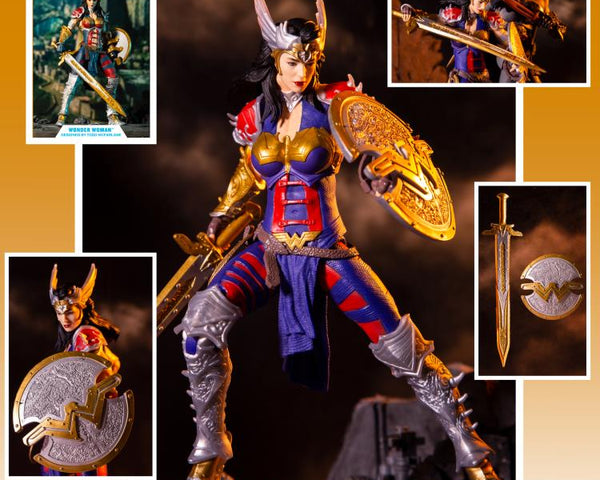 2021 DC Comics DC Multiverse Wonder Woman by Todd McFarlane- Action Figure