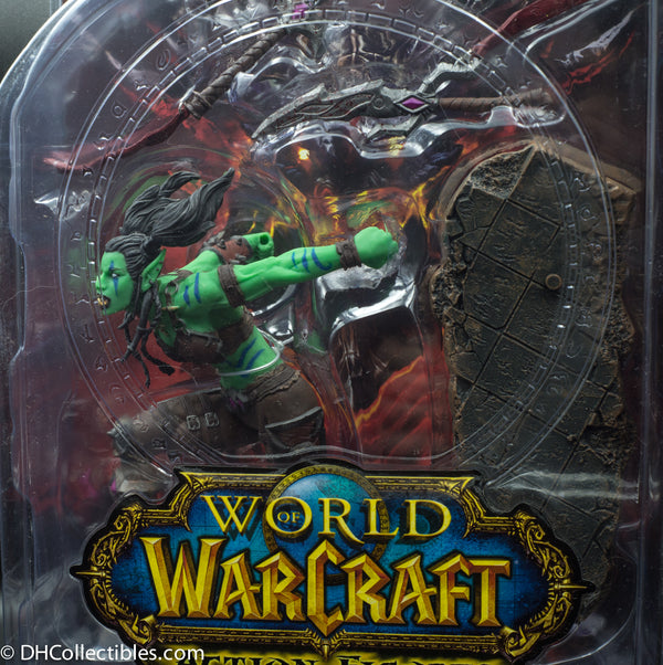 2010 DC Unlimited World Of Warcraft Series 7 Orc Rogue Garona - Action Figure