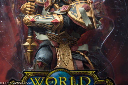 2010 DC Unlimited World Of Warcraft Series 7 Human Paladin Judge Malthred - Action Figure