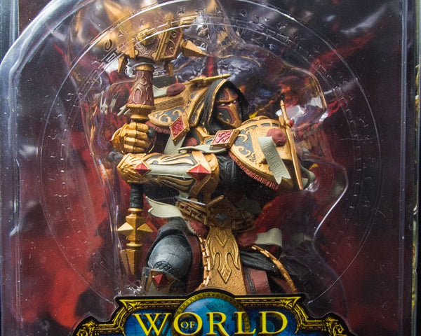 2010 DC Unlimited World Of Warcraft Series 7 Human Paladin Judge Malthred - Action Figure