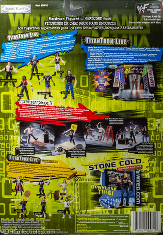 1999 WWE Wrestlemania TitanTron Live Series 2 WWF The Rock - Action Figure