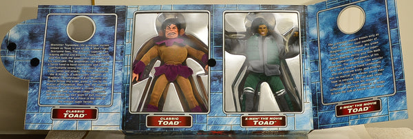 2000 ToyBiz Marvel X-Men the Movie X Mutations Classic & The Movie Toad  Action Figures