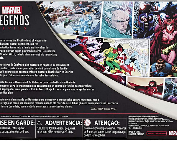 2018 Hasbro Marvel Legends X-Men Quicksilver, Magneto and Scarlett Witch Action Figure Set