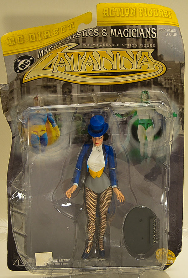 2000 DC Direct Mages, Mystics & Magicians Zatanna Action Figure