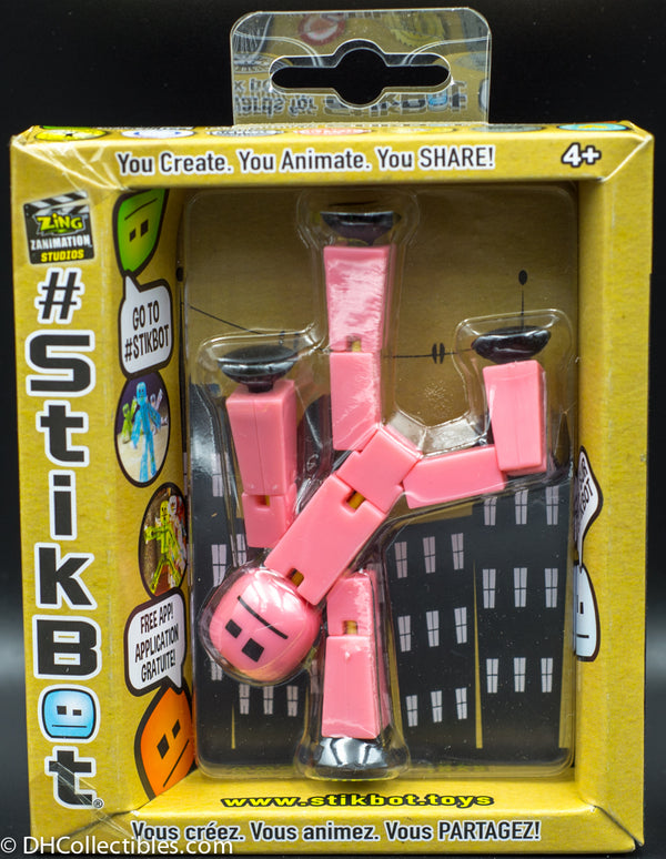 Stikbot Single Figure Pack Pink