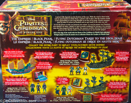 2007 Zizzle Pirates Of The Caribbean At Worlds End Pirate Fleet Black Pearl