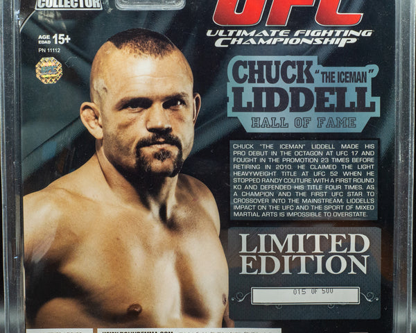 2012 UFC Ultimate Collector Series 11 Chuck Liddell "The Iceman" - Action Figure Limited Edition