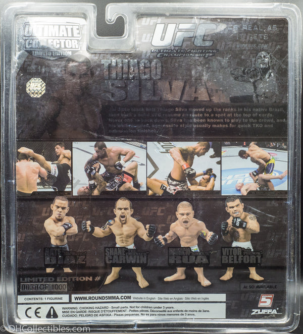 2003 UFC Ultimate Collector Series 5 Thiago Silva Action Figure - Limited Edition # 30 of 1000