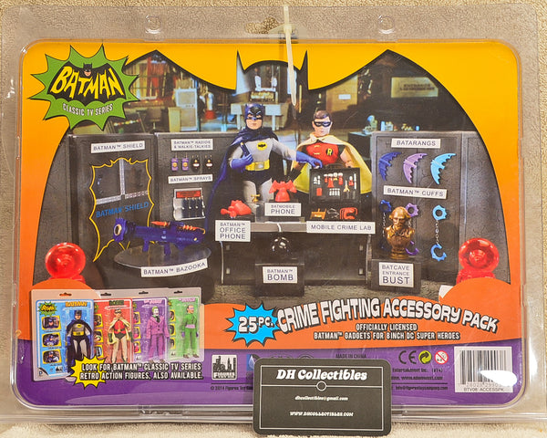 Figures Toy Co  25 Piece World's Crime Fighting Accessory Pack