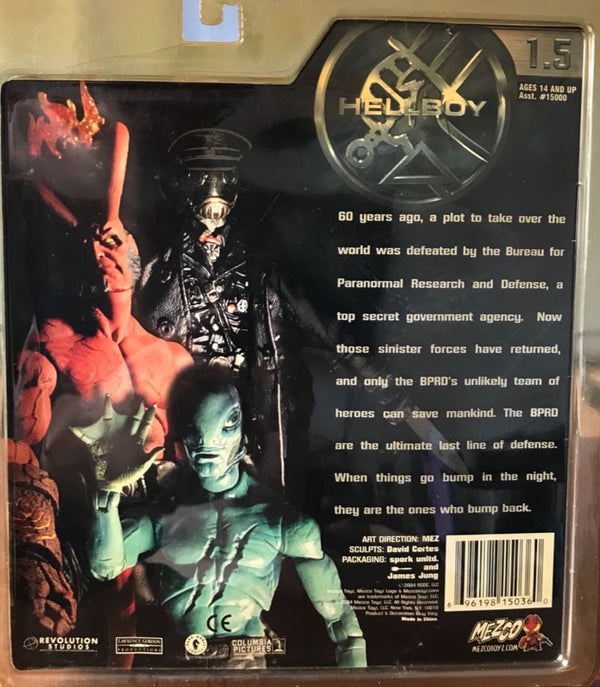 2004 Mezco Hellboy 1.5 Series Anung Un Rama Vintage Action Figure