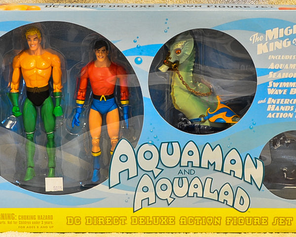 DC Direct Aquaman and Aqualad Deluxe Action Figure Set
