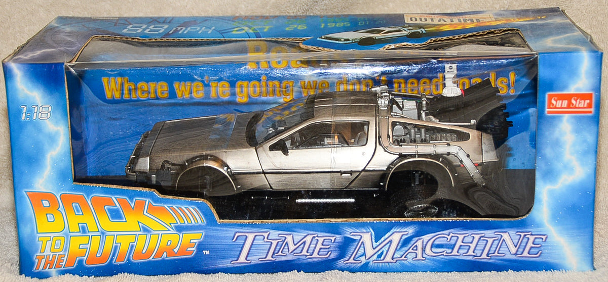 Sun Star DeLorean Back to the Future Time Machine Flying Version (1:18)
