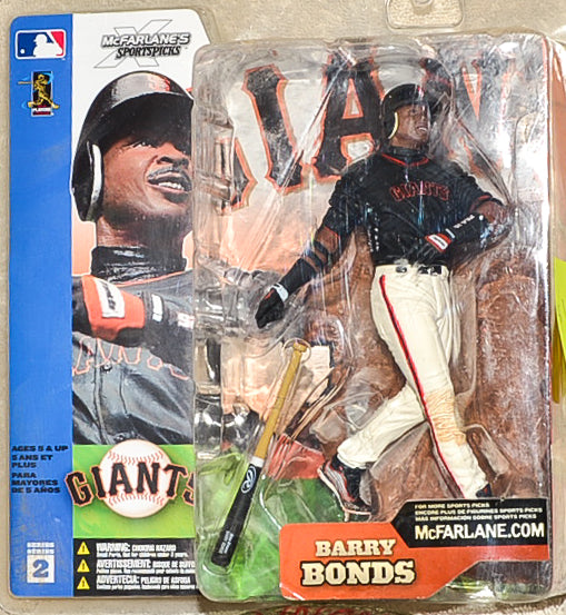 McFarlanes Sportspicks - Giants - Barry Bonds Black Jersey - Action Figure