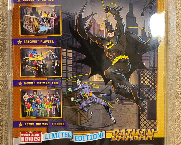Figures Toy Co  World's Greatest Heroes  - Limited Edition Batman Action Figure 8" Mego Retro