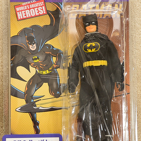 Figures Toy Co  World's Greatest Heroes  - Limited Edition Batman Action Figure 8" Mego Retro