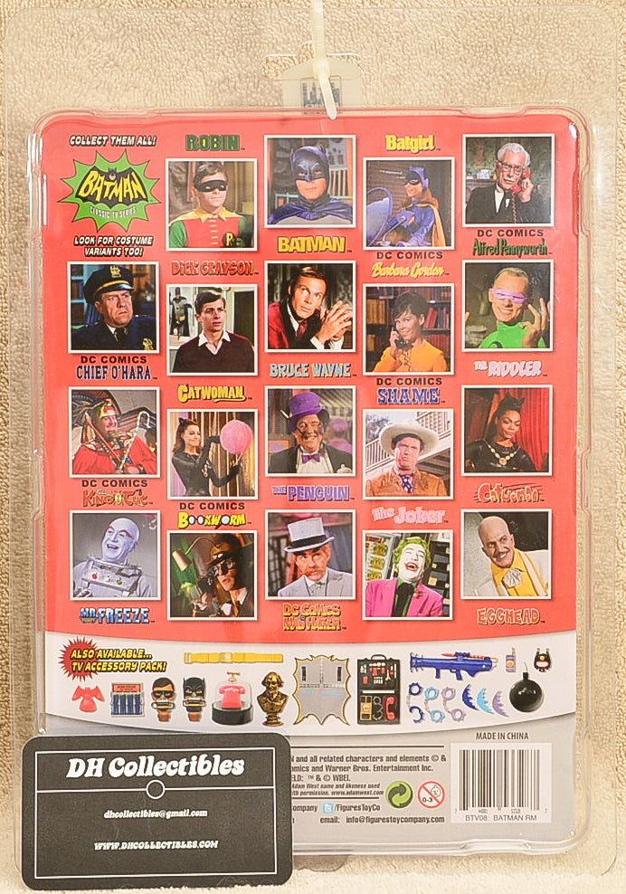 Figure Toy Co. Batman - Classic TV Series 5 Action Figure 8" Mego Retro
