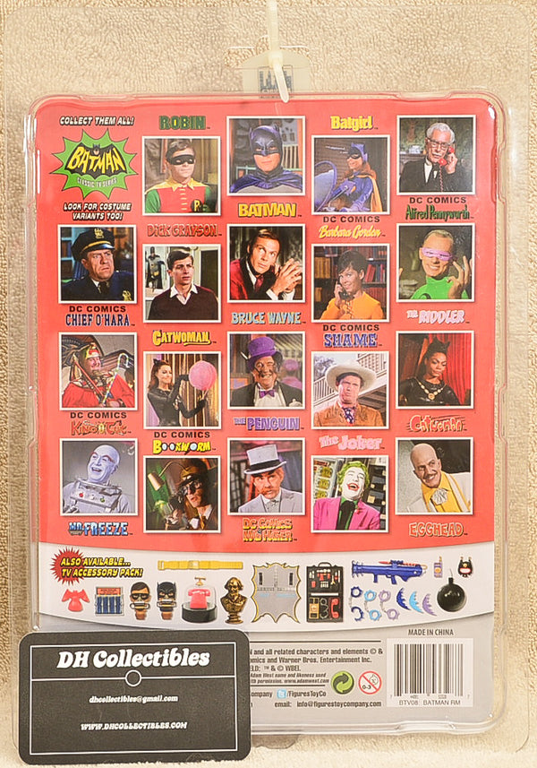 Figure Toy Co. Batman - Classic TV Series 5 Action Figure 8" Mego Retro