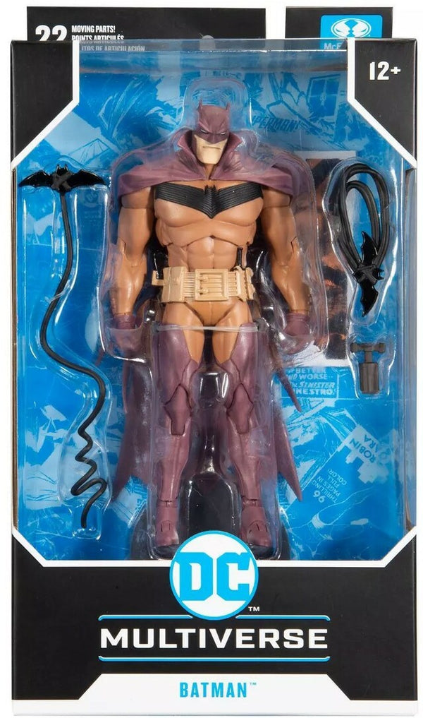 2021 McFarlane Toys DC Multiverse Batman [White Knight Red Edition] - Action Figure