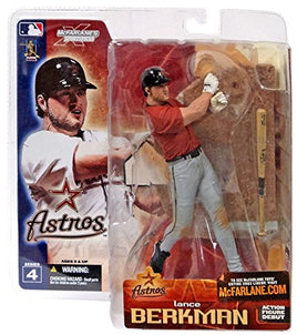 2003 McFarlane Sportspicks MLB Series 4 Lance Berkman Houston Astros Red Jersey Action Figure