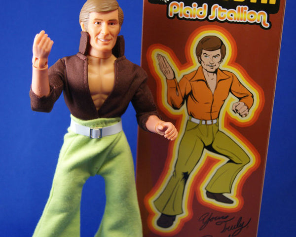 Odeon Toys Brick Mantooth - The Plaid Stallion 8 inch Action Figure
