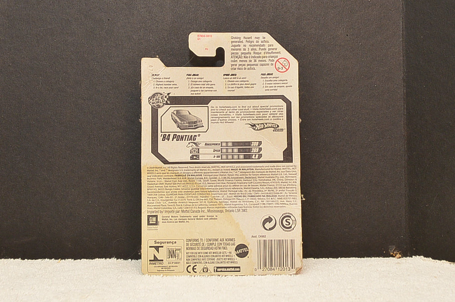 Hot Wheels - '84 Pontiac