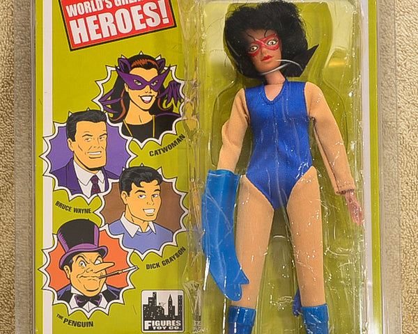 Figures Toy Co  World's Greatest Heroes  - Series 2 Catwoman Action Figure 8" Mego Retro