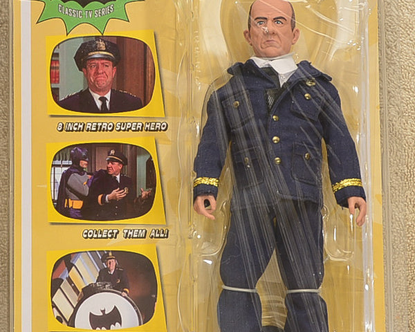 Figures Toy Co - Batman Classic TV Series  - Series 5 Chief O'Hara Action Figure 8" Mego Retro