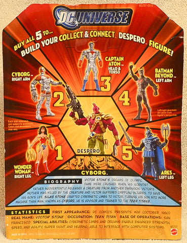 DC Universe - Cyborg Classics - Wave 4 Figure 2